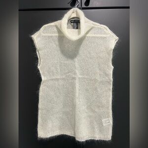 Vintage DKNY mohair turtleneck sweater shirt - size medium